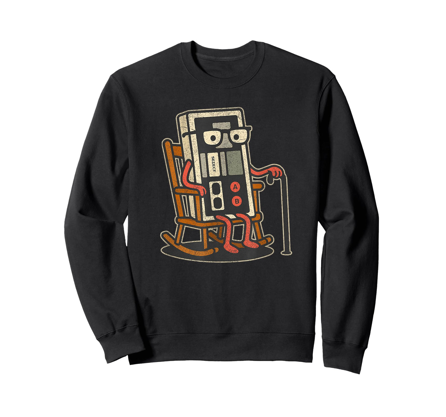 Funny Vintage Old Gamer Retro Video Game Old Gamer T-Shirt