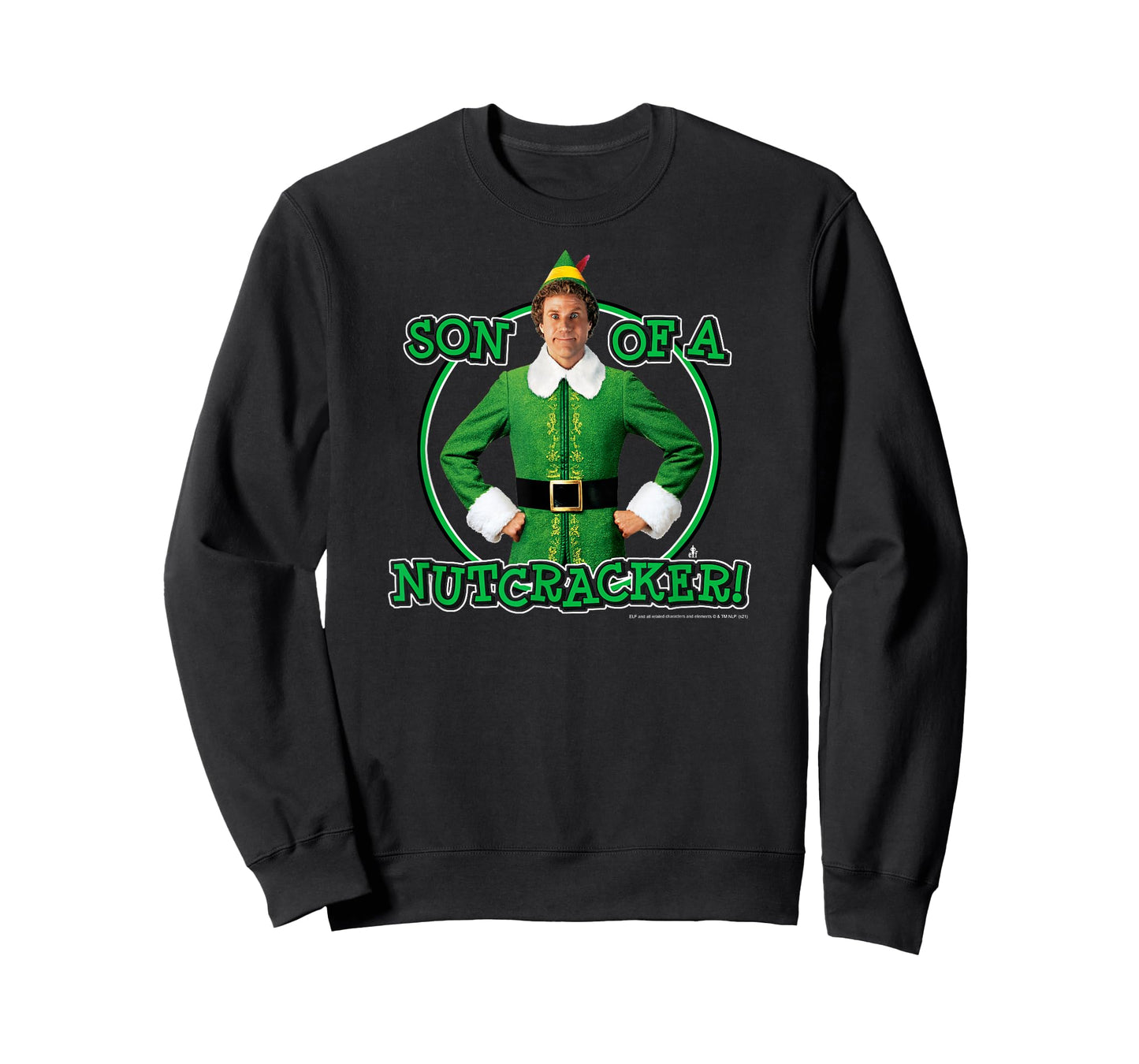 Elf Circle Buddy Son of a Nutcracker Funny Christmas T-Shirt