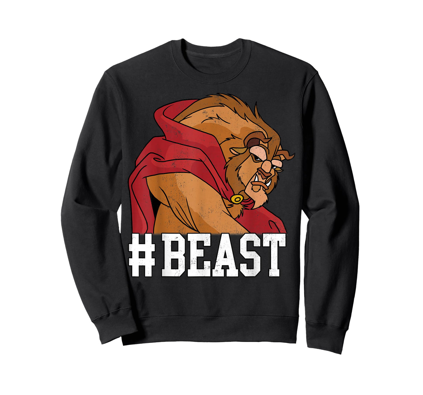 Disney Beauty and The Beast #Beast Big Face Portrait T-Shirt