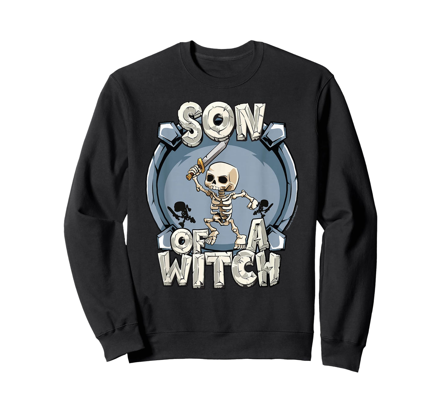 Clash of Clans Son Of A Witch Skeleton Logo T-Shirt