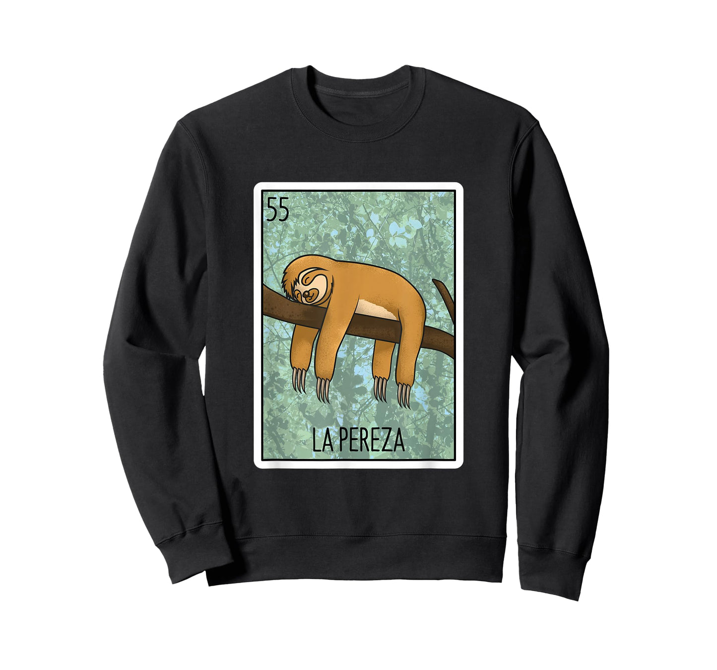 La Pereza Lottery Gift The Sloth Card Mexican Lottery Bingo T-Shirt