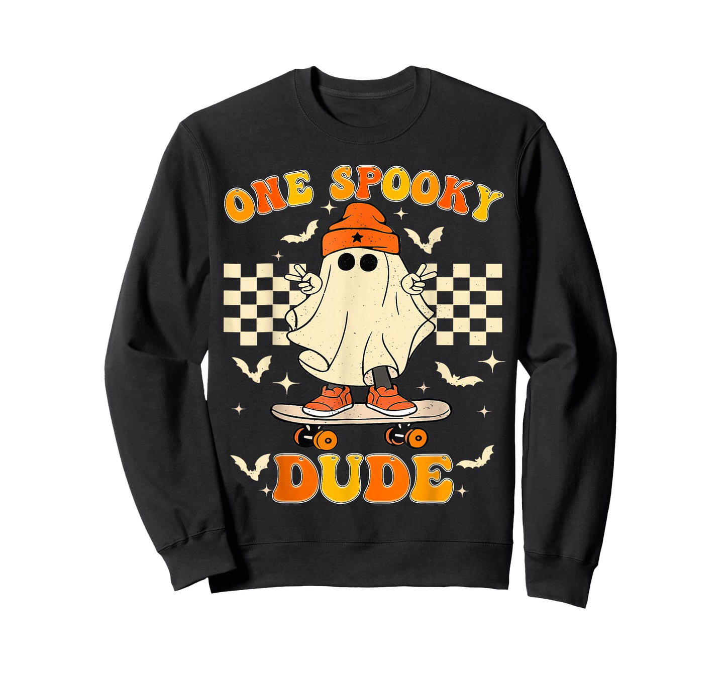 Groovy Boo One Spooky Dude First Halloween Birthday Boy T-Shirt