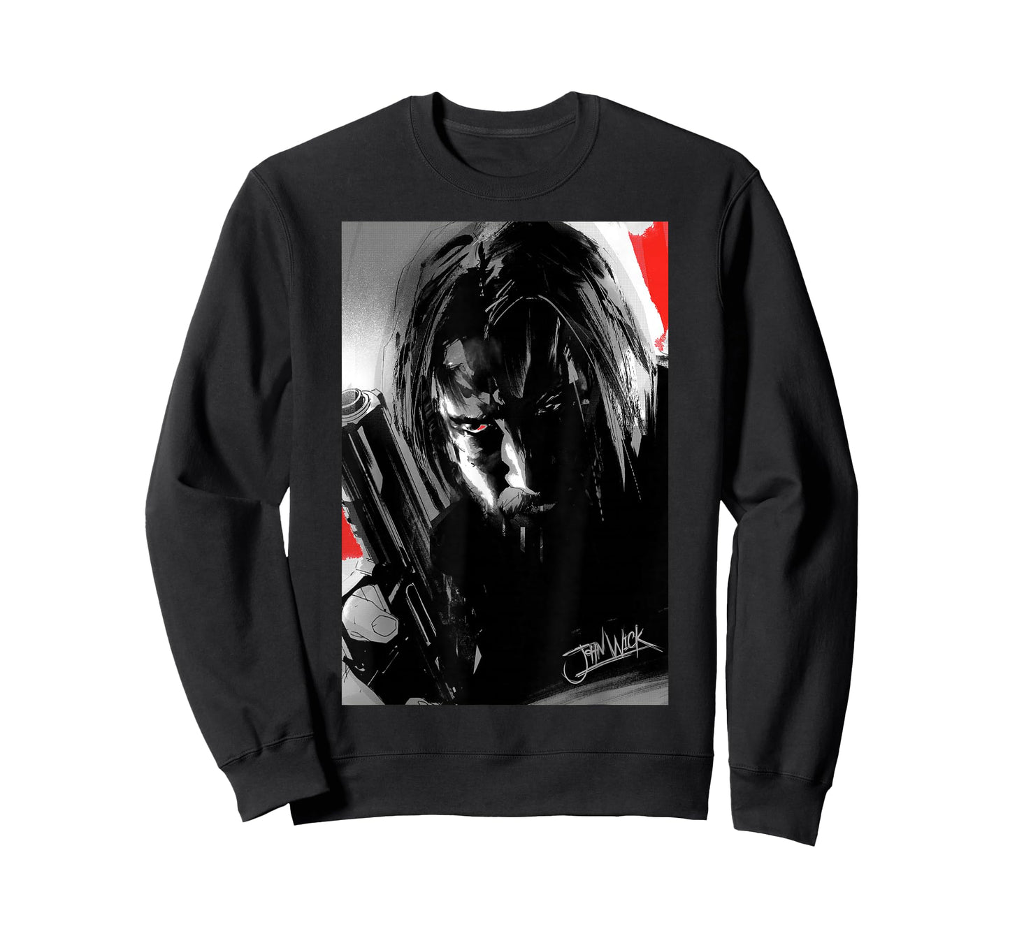 John Wick Illustrated Poster T-Shirt