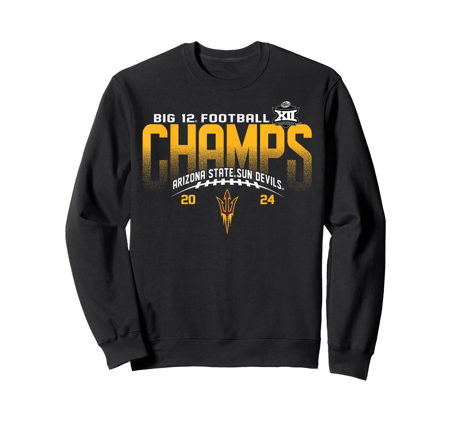 Arizona State Sun Devils Big 12 Champs 2024 Football Icon T-Shirt