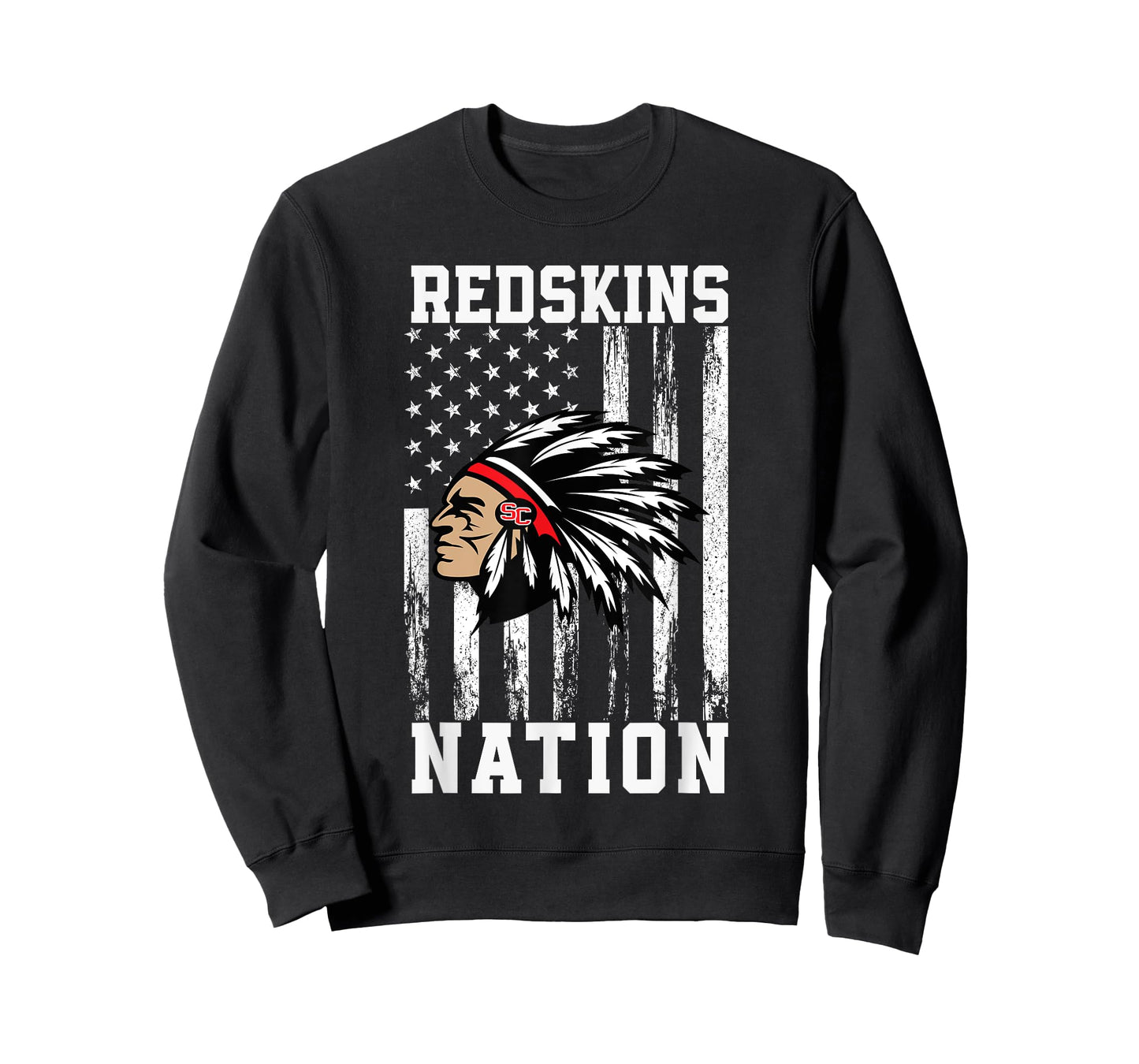 Social Circle Redskins Logo Nation HS T-Shirt