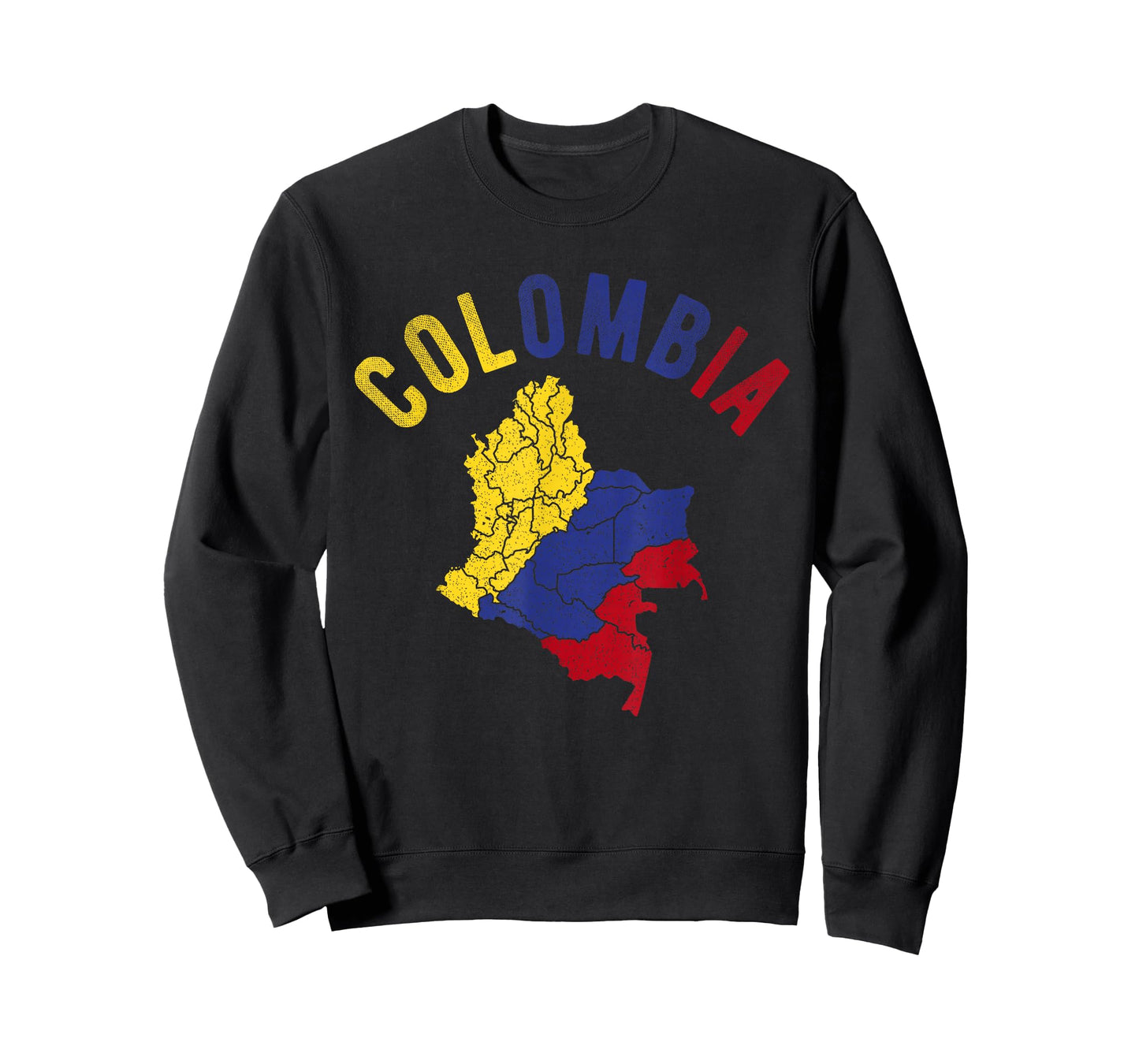 Colombia Map Flag Colombian National Expat Heritage T-Shirt