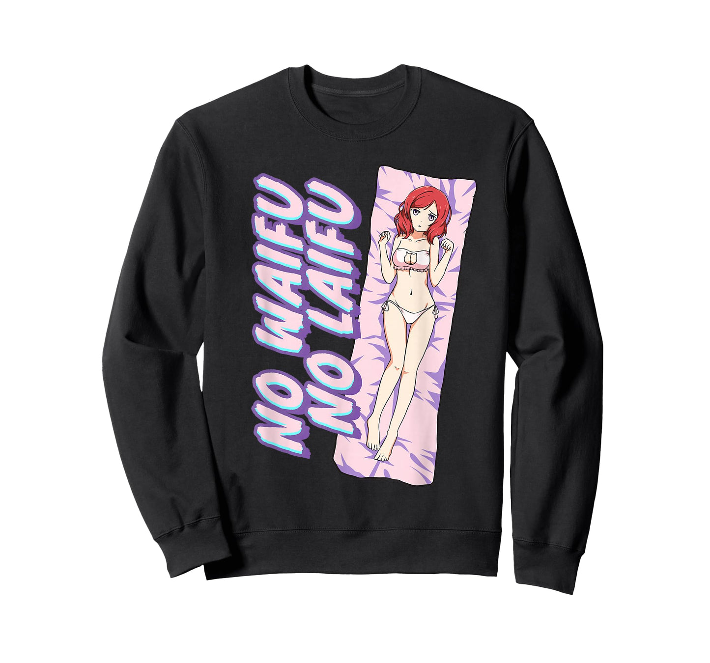 No Waifu No Laifu Anime Japanese Aesthetic Otaku T-Shirt
