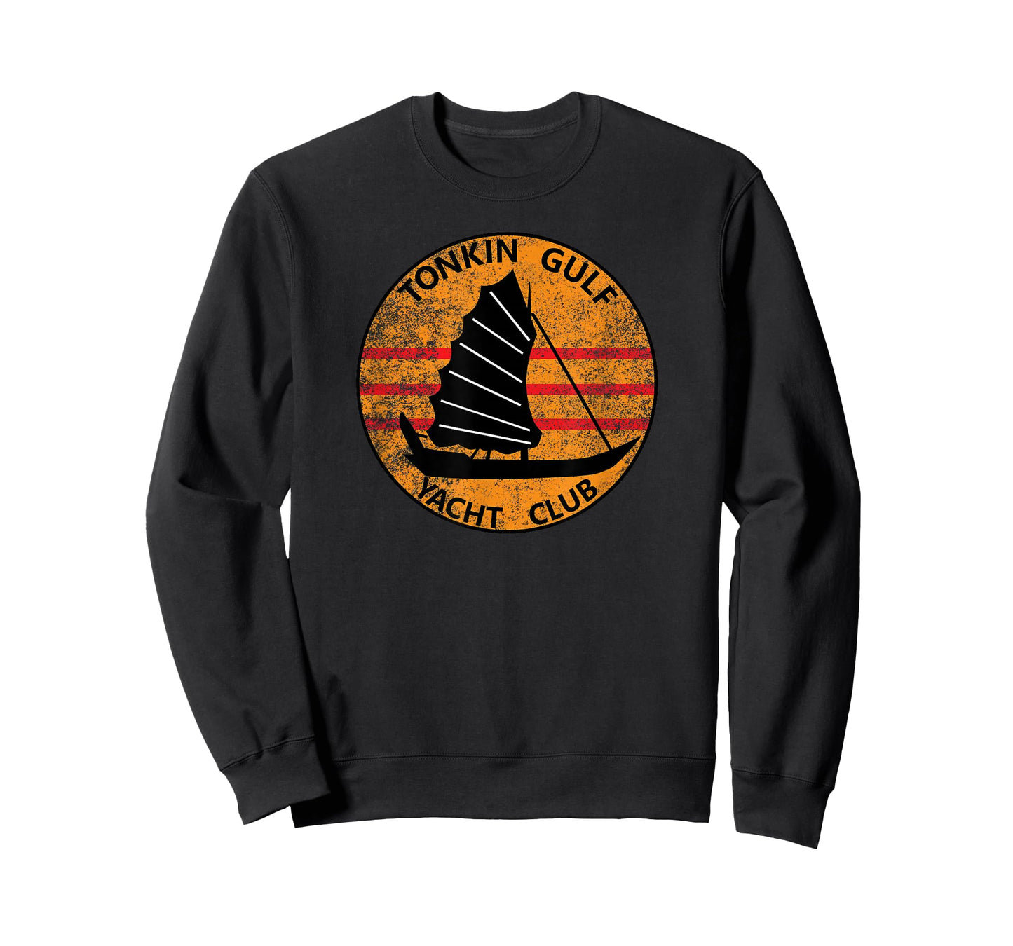 Tonkin Gulf Yacht Club 7th Fleet Vietnam Patch Tonkin Gulf T-Shirt Small