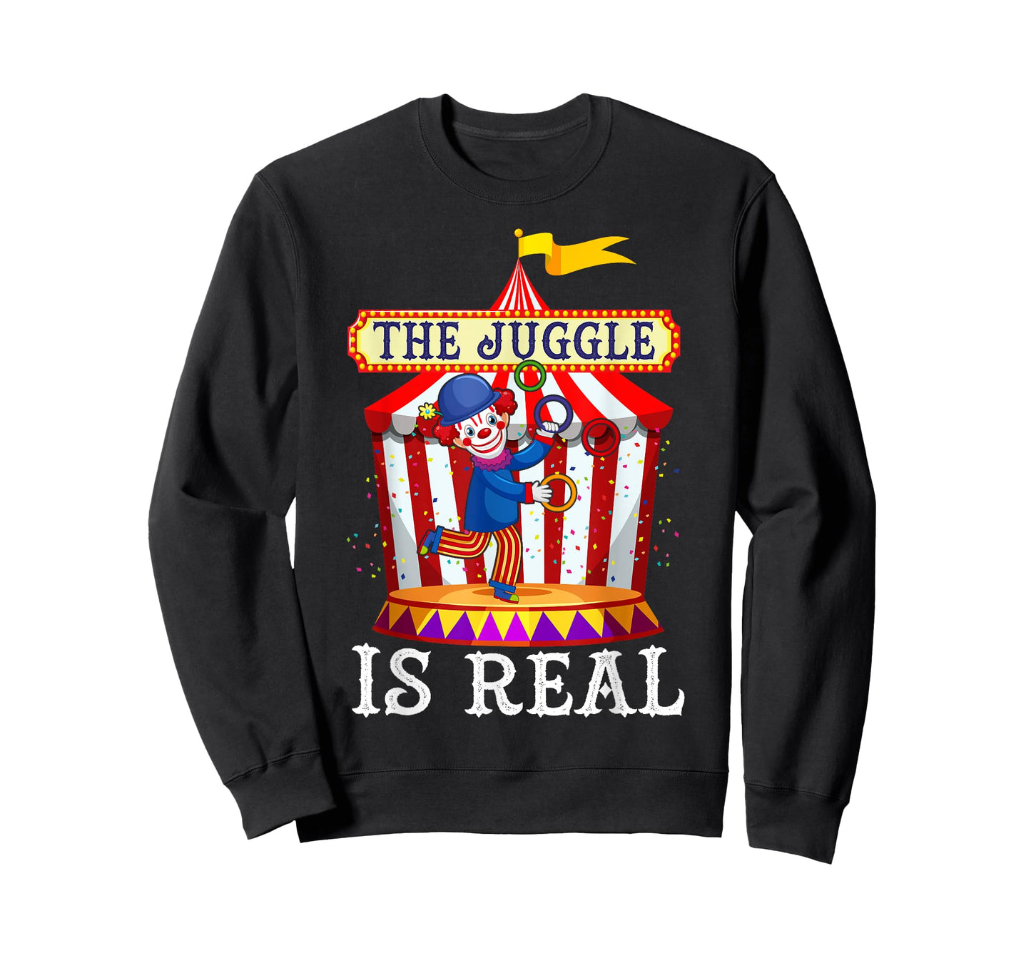 Jugglers Costume Funny Juggling Balls The Juggle Is Real T-Shirt