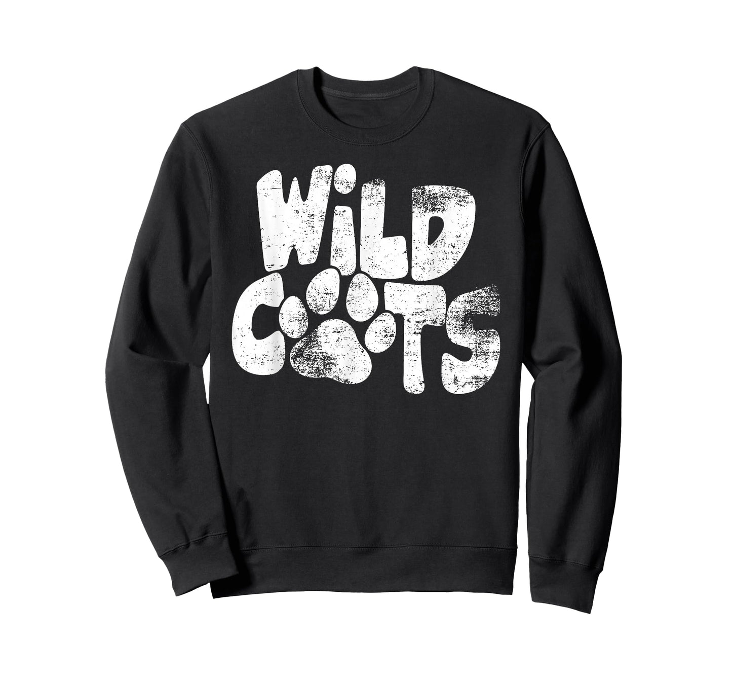 Wildcats Football School Sports Fan Team Spirit T-Shirt