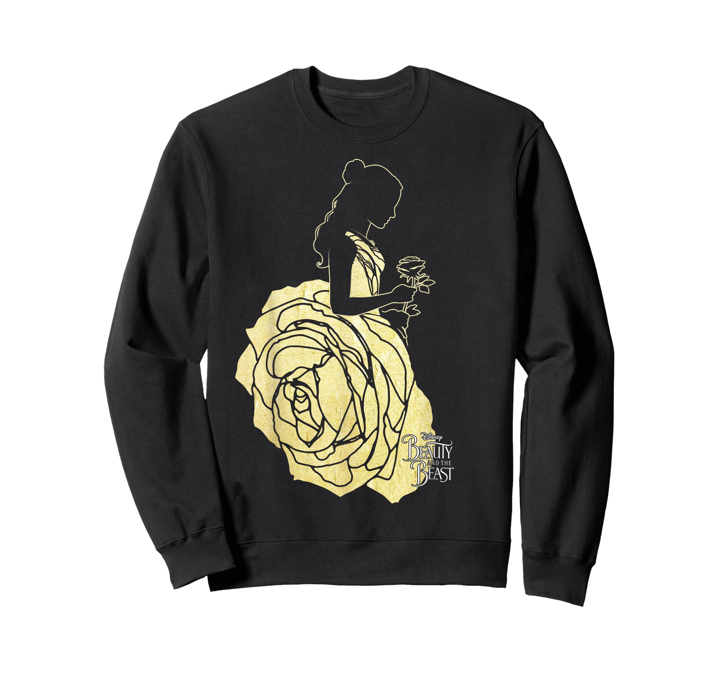 Disney Beauty & The Beast Belle Golden Dress Graphic T-Shirt T-Shirt
