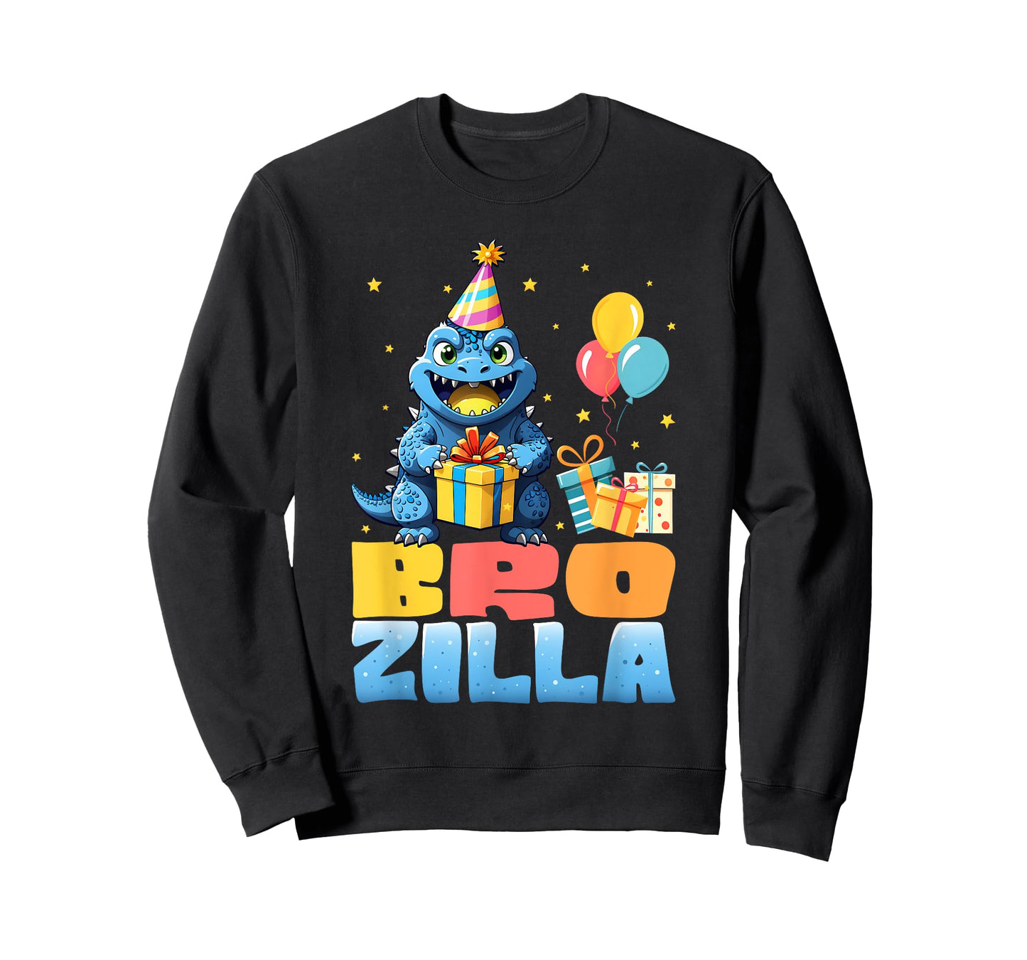 Brozilla Funny Monster Kaiju Family Matching Birthday Boys T-Shirt