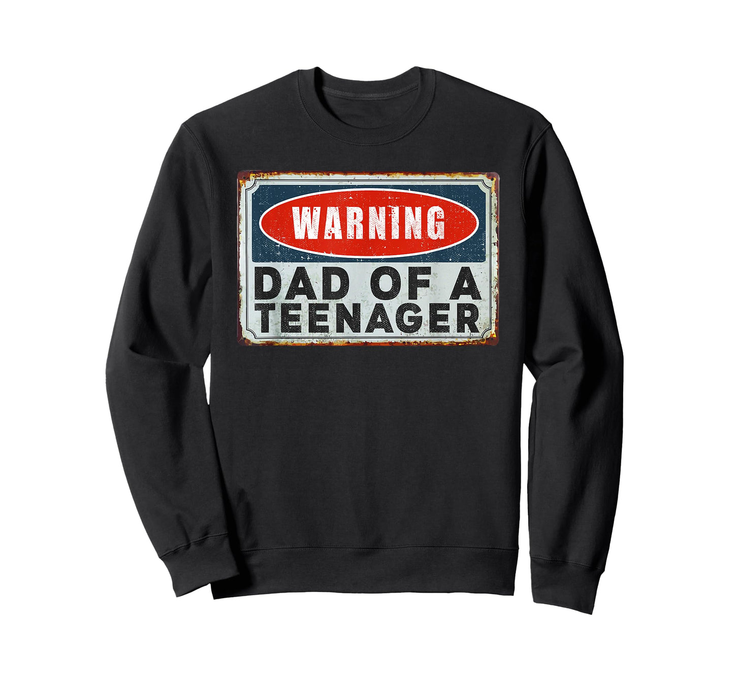 Warning Dad Of A Teenager Funny 13 Years Old Teenage Humor T-Shirt