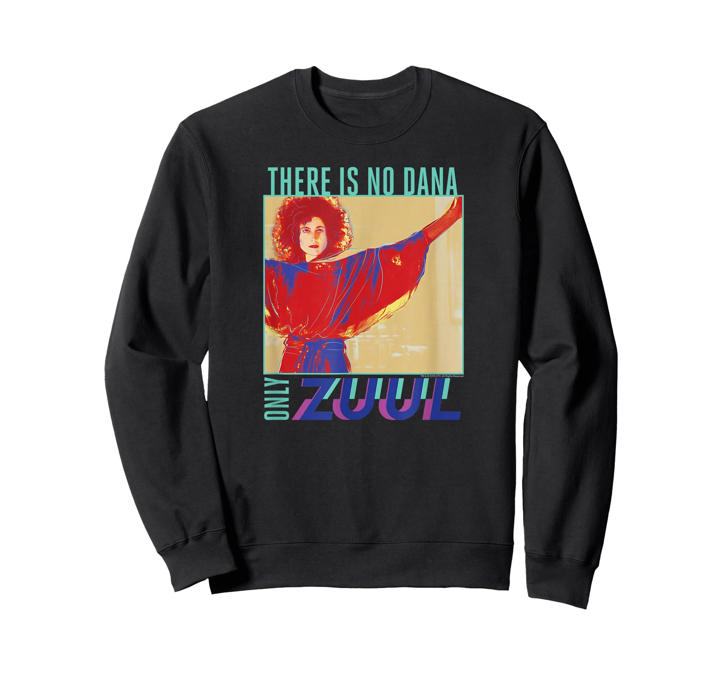 Ghostbusters Pop Art There is No Dana Only Zuul Retro Movie T-Shirt