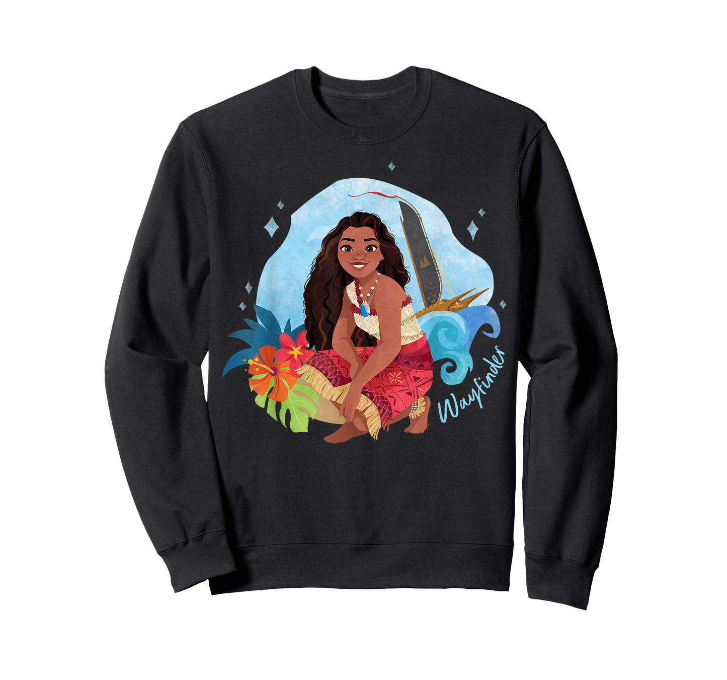 Disney Moana 2 Island Art Wayfinder Moana T-Shirt
