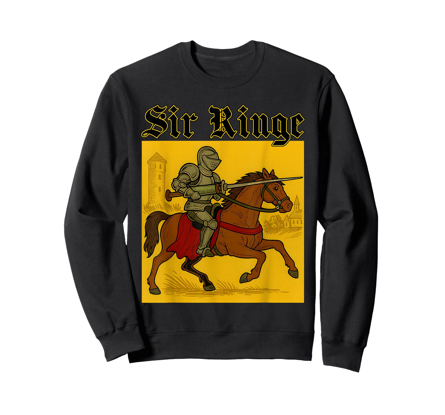 Sir Ringe Knight Vintage Pun T-Shirt