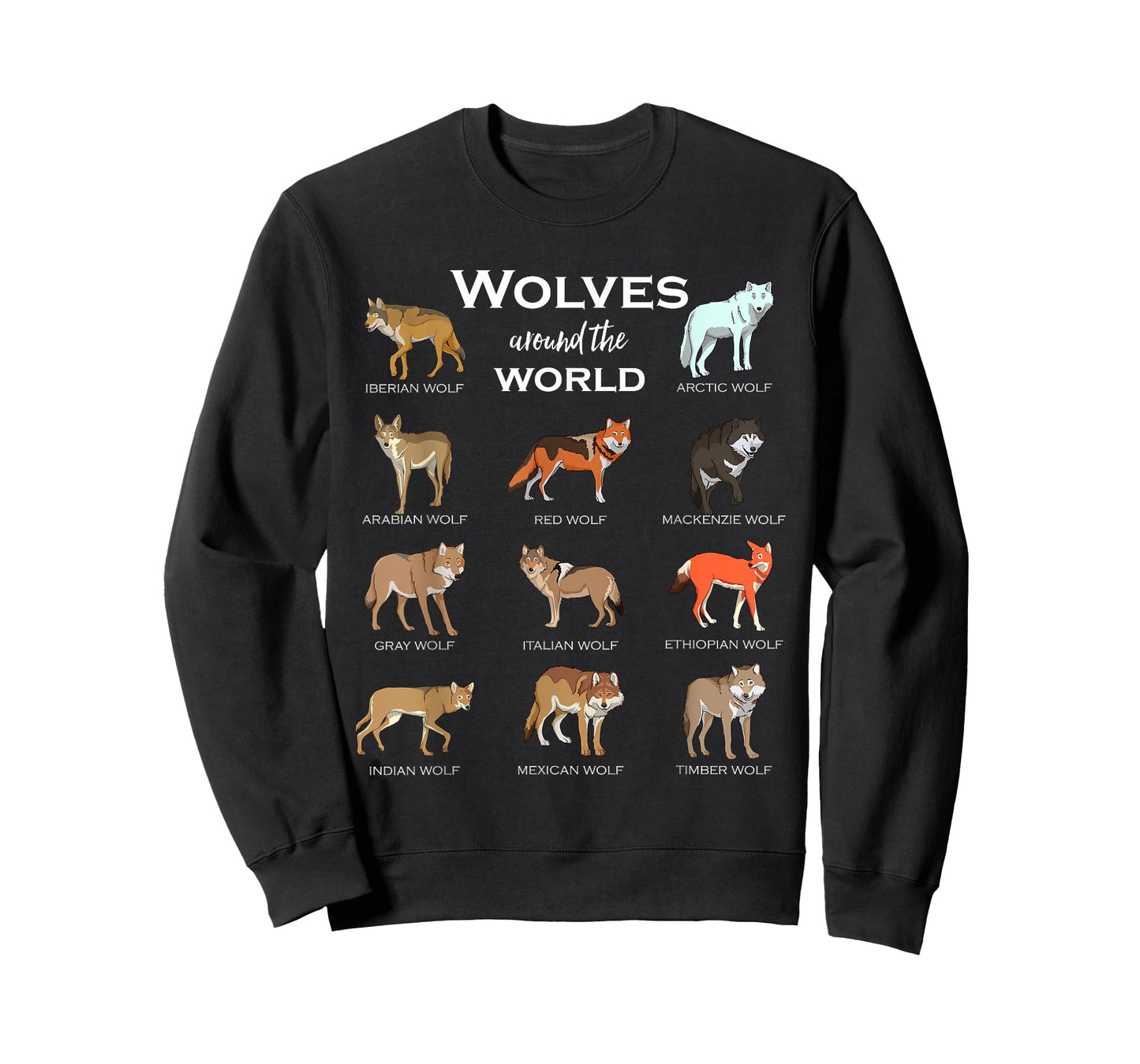 Wolves of the World T-Shirt