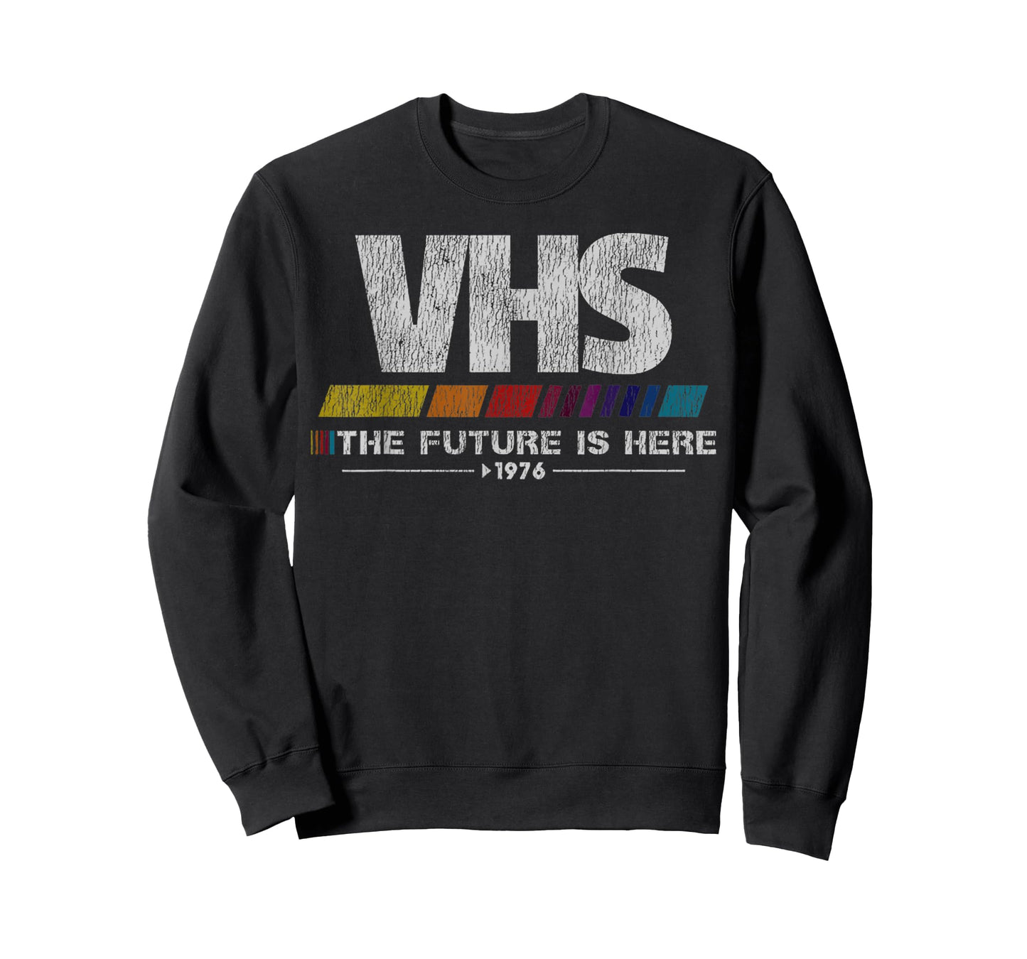 Vintage 80s video cassette tape VHS The Future Is Here T-Shirt