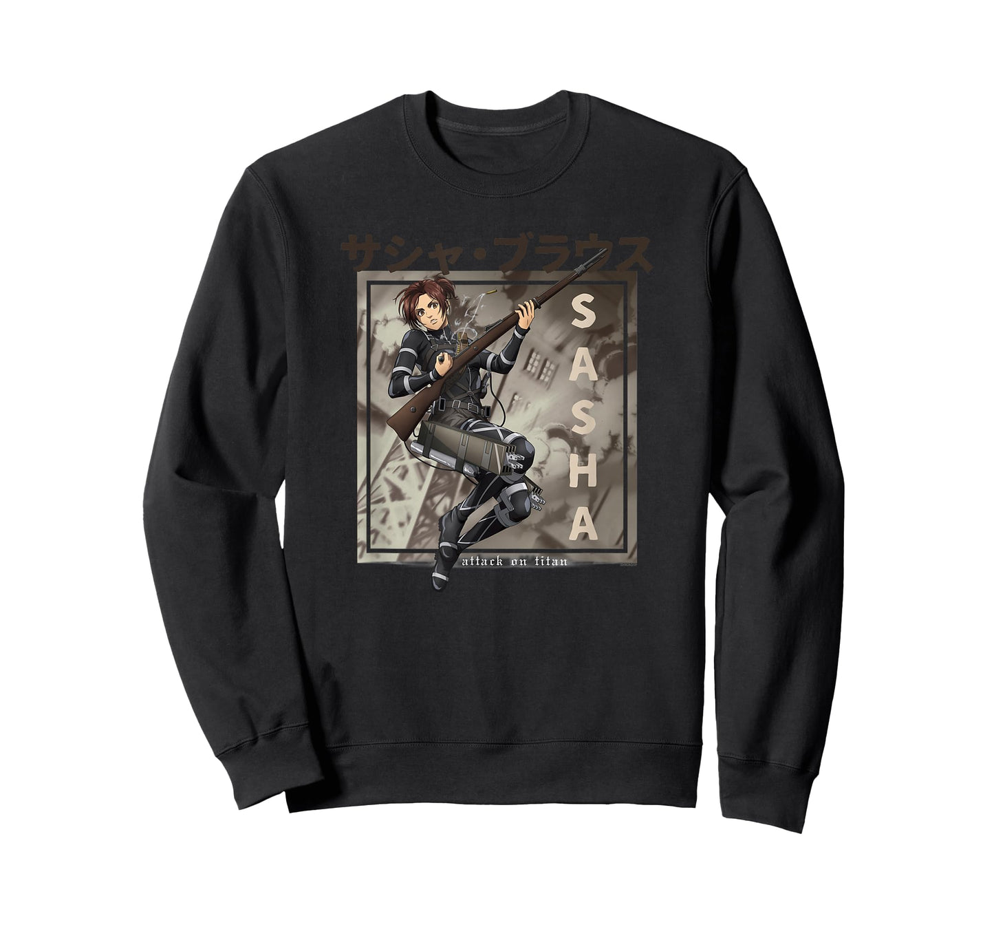 Attack on Titan Season 4 Sasha Kanji AOT Anime T-Shirt