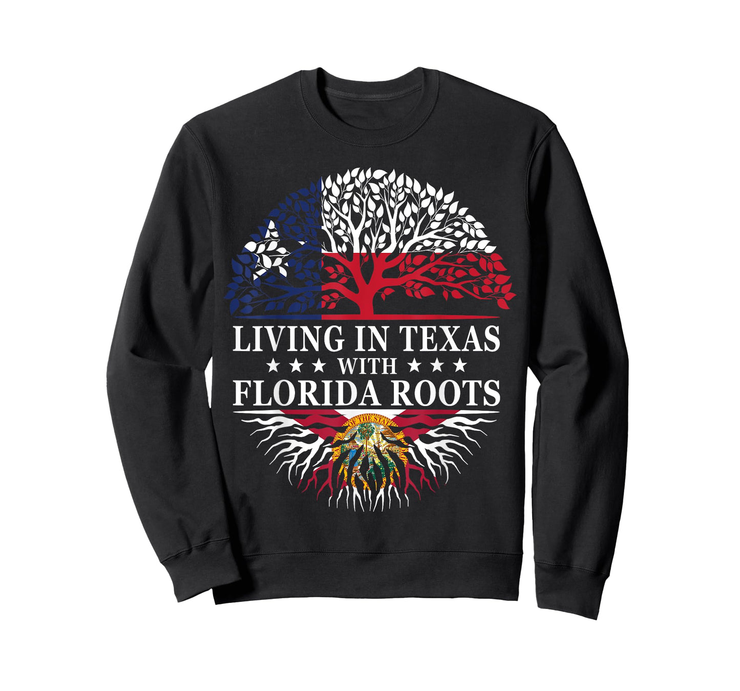 Living in Texas With Florida Roots T-Shirt