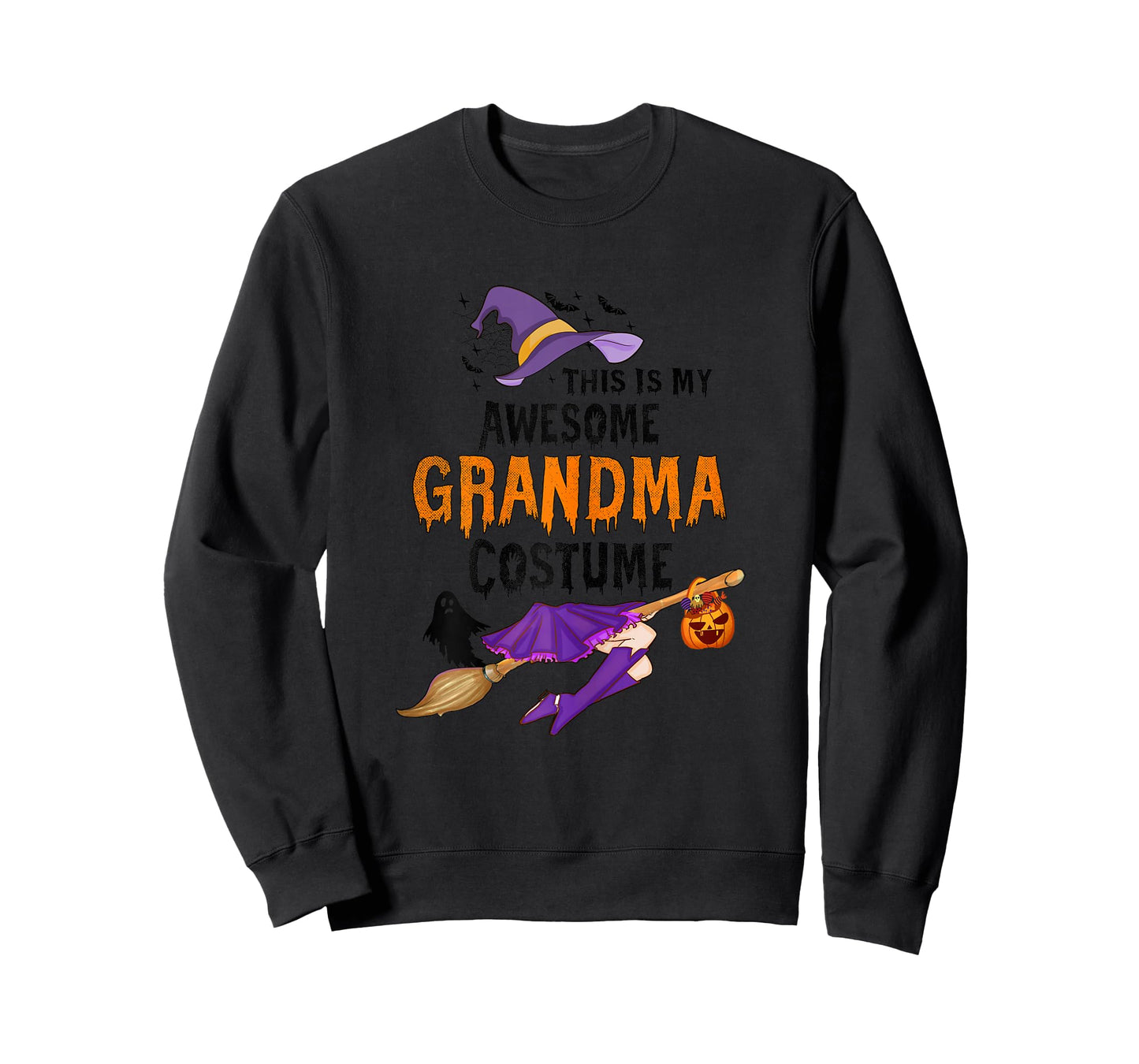 This Is My Awesome Grandma Costume Halloween Spooky Women T-Shirt