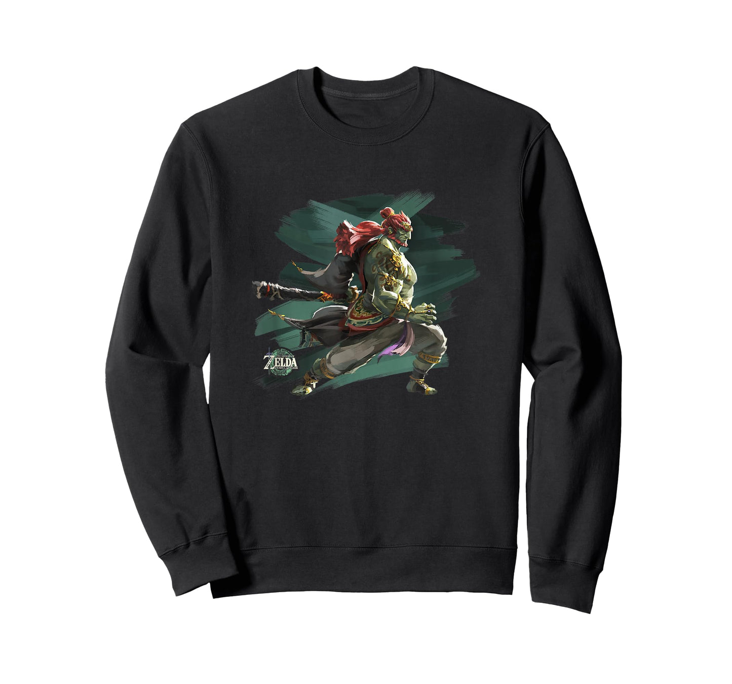 The Legend of Zelda Tears Of The Kingdom Ganondorf Brush Art T-Shirt