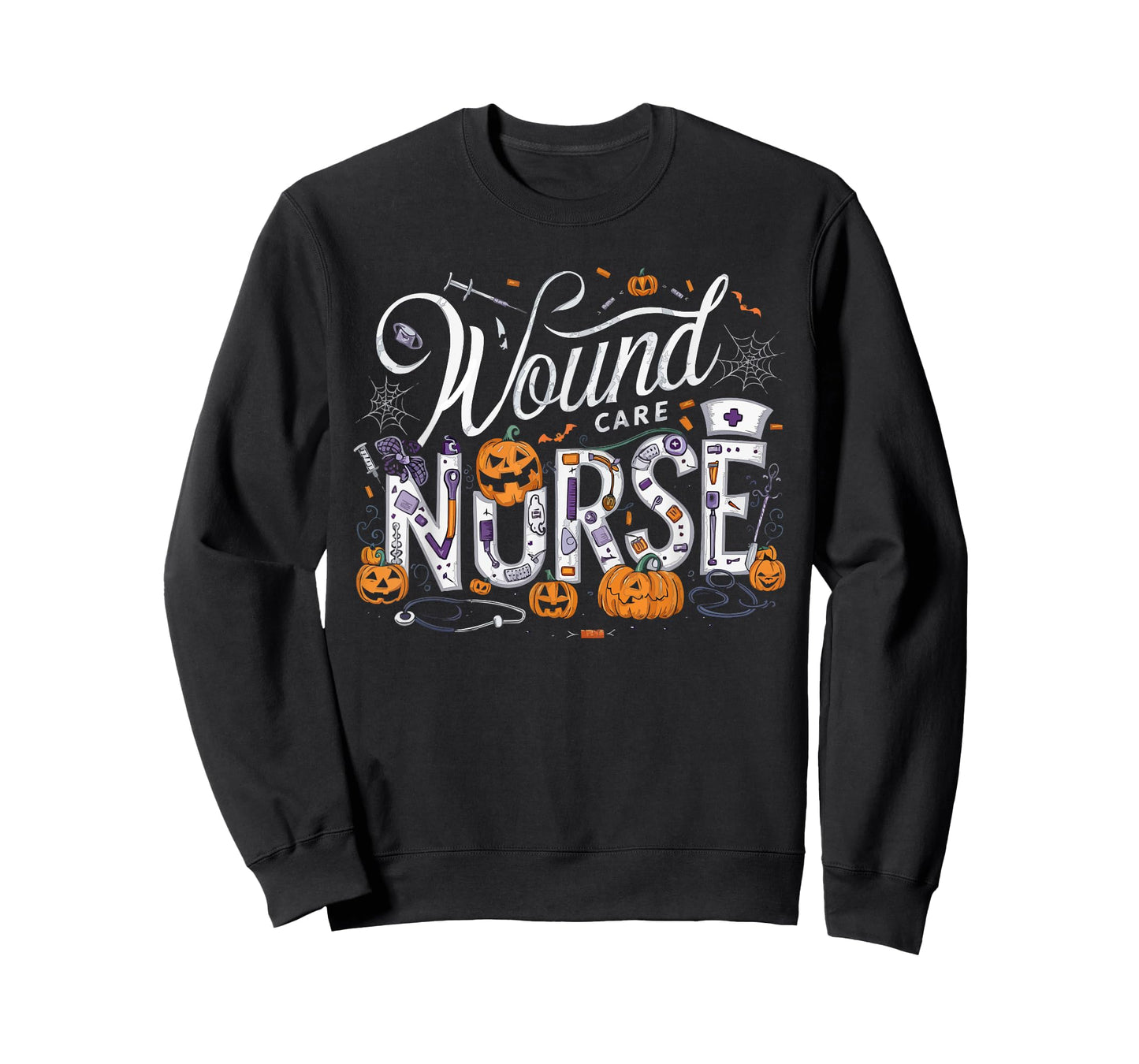 Halloween Wound Care Nurse Spooky Nursing Trick Or Treat T-Shirt