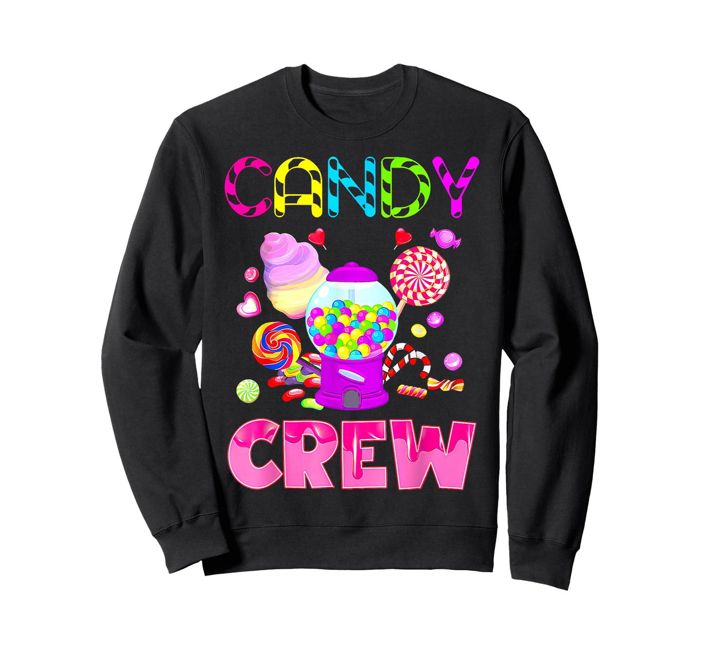 Candy Land Costume Women Candy Crew Sweetie Candy Squad T-Shirt