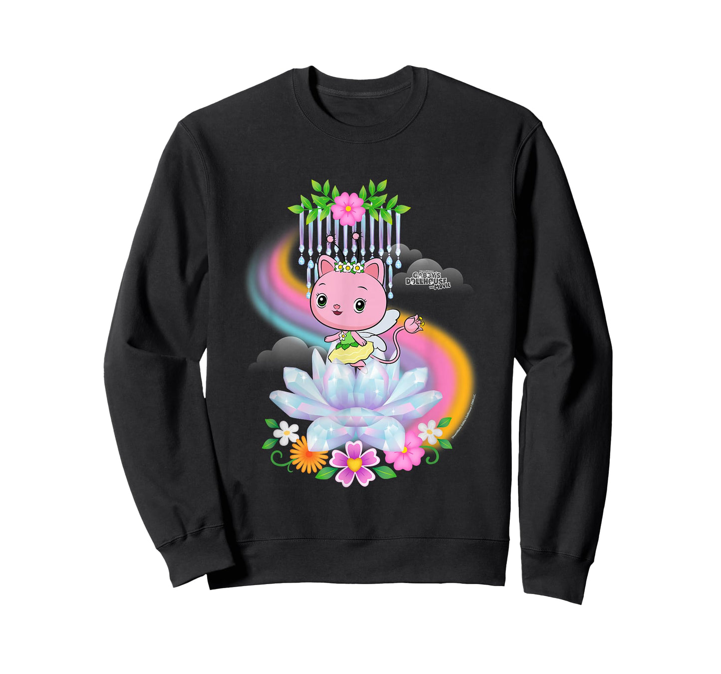 DreamWorks Gabby’s Dollhouse The Movie Kitty Fairy Bloom T-Shirt