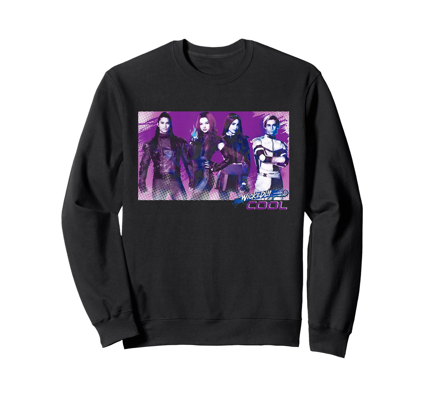 Descendants 3 Carlos Mal Jay Evie Wickedly Cool T-Shirt T-Shirt