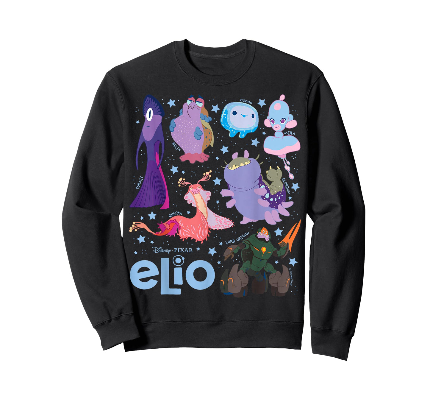 Elio Alien Cosmic Design T-Shirt