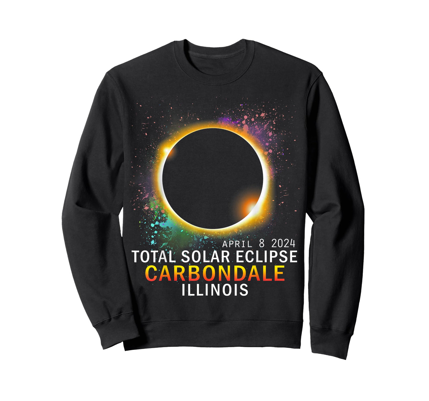 Carbondale Illinois Total Solar Eclipse April 8 2024 T-Shirt