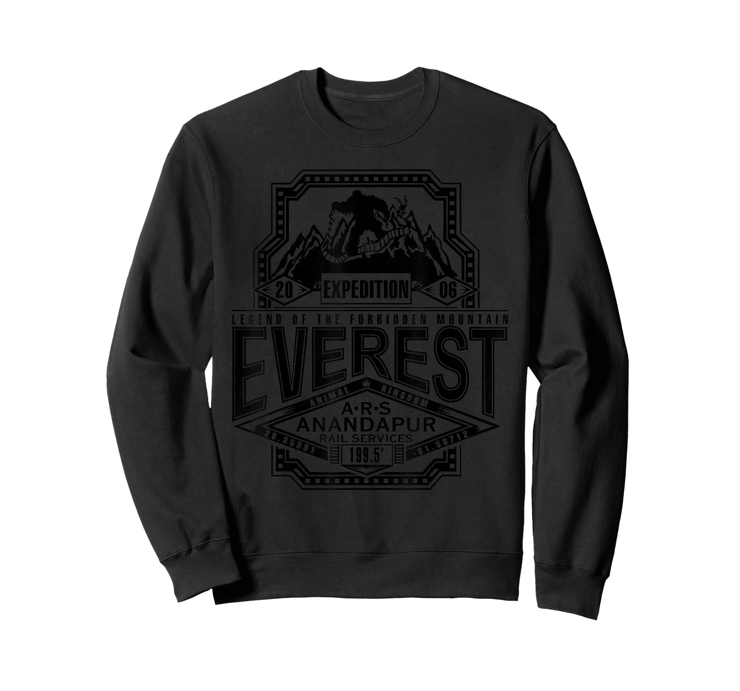 Mountain Lovers Expedition Everest, Animal Theme Park Trip T-Shirt