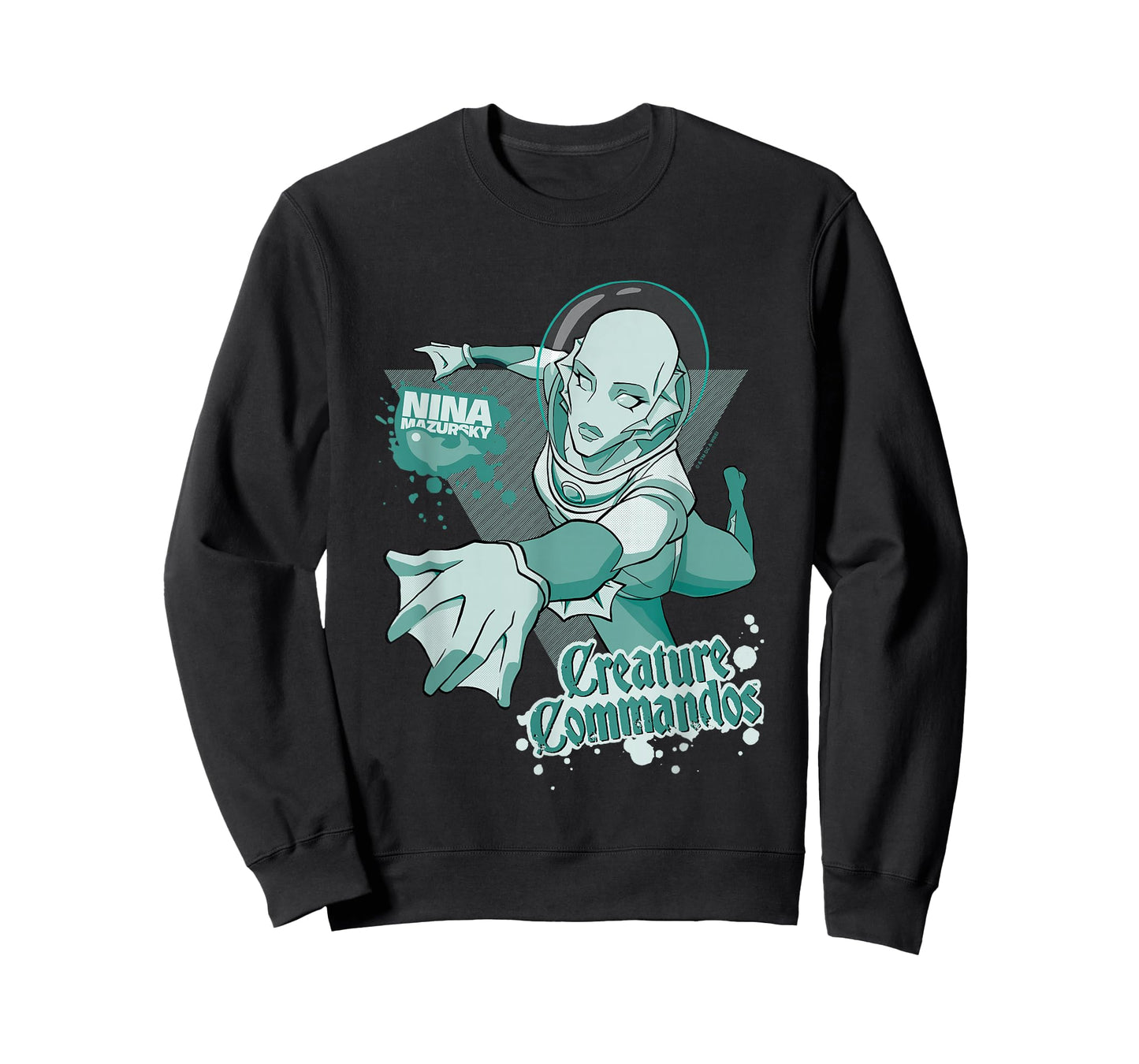 Creature Commandos Nina Mazursky Poster T-Shirt