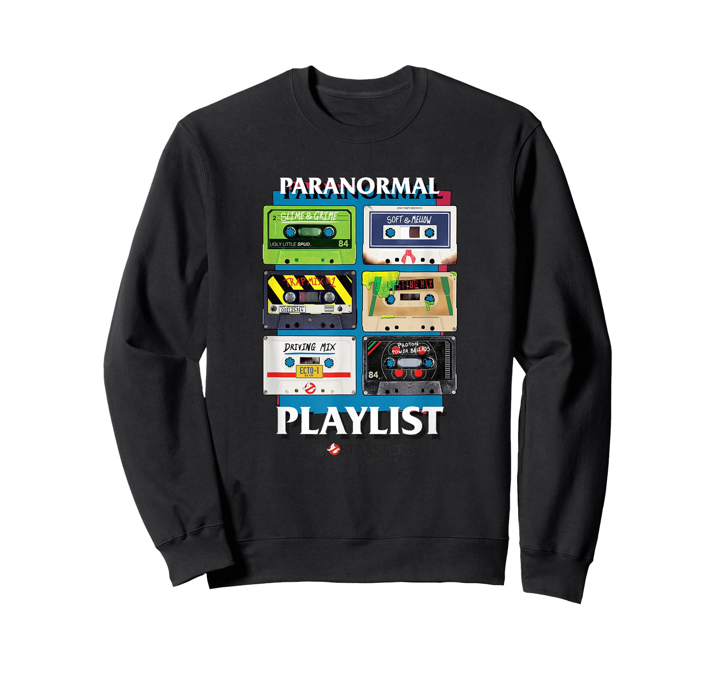Ghostbusters Paranormal Playlist with Logo T-Shirt
