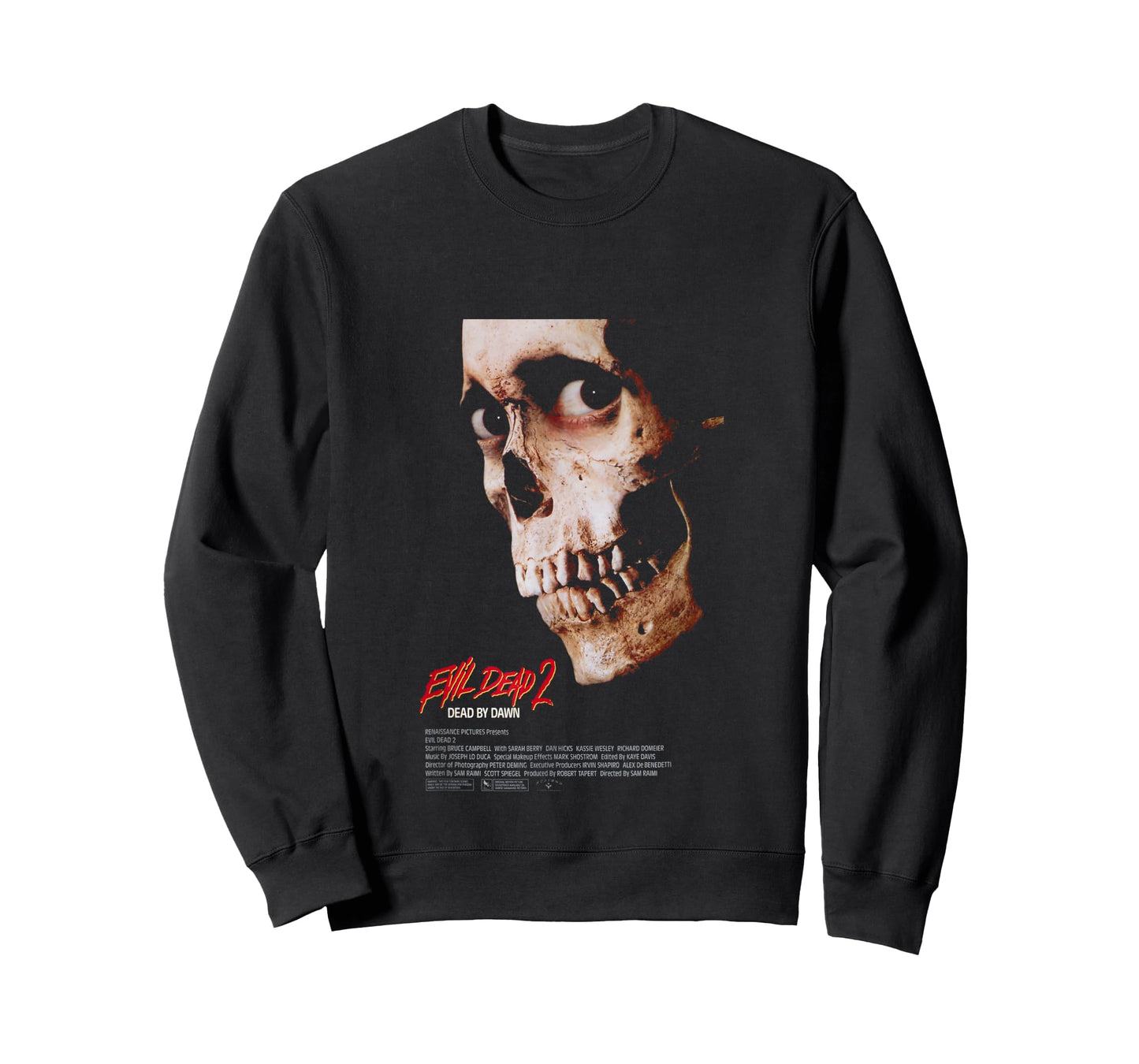 Evil Dead 2 Dead by Dawn Theatrical Poster T-Shirt