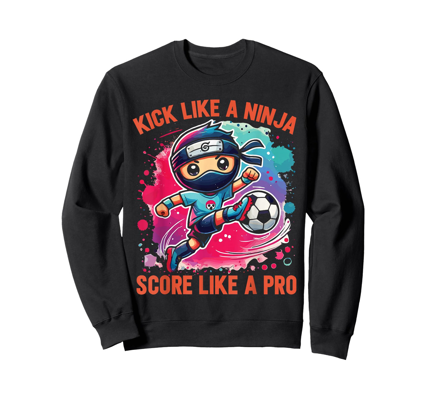 Soccer Ninja Kick Like A Ninja Score Like A Pro T-Shirt