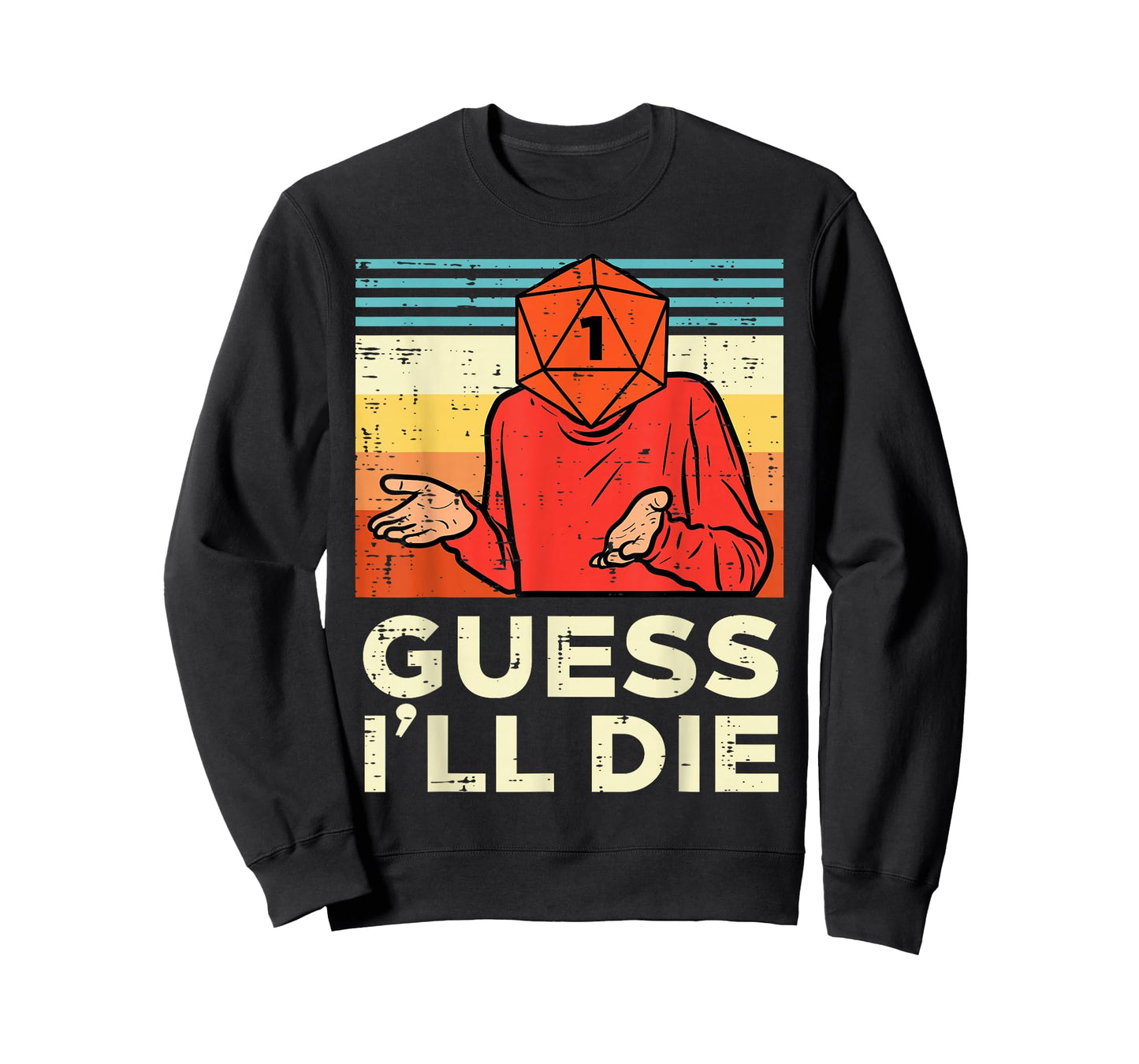 Rpg Gamer 1 Guess Ill Die Retro Men Boys Kids Youth T-Shirt
