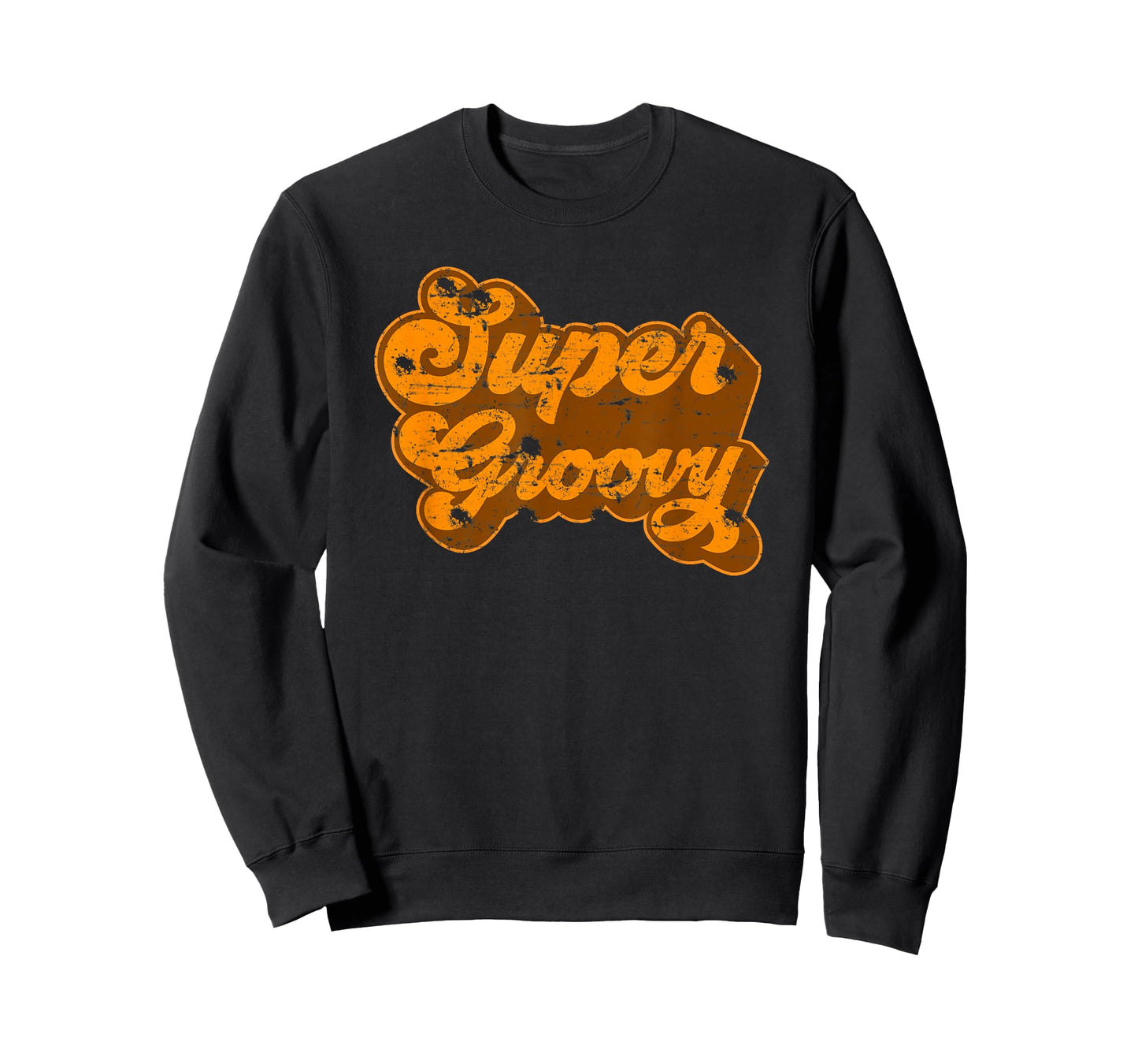 Super Groovy T-Shirt Vintage Retro 1970s Men Women Boy Girls T-Shirt