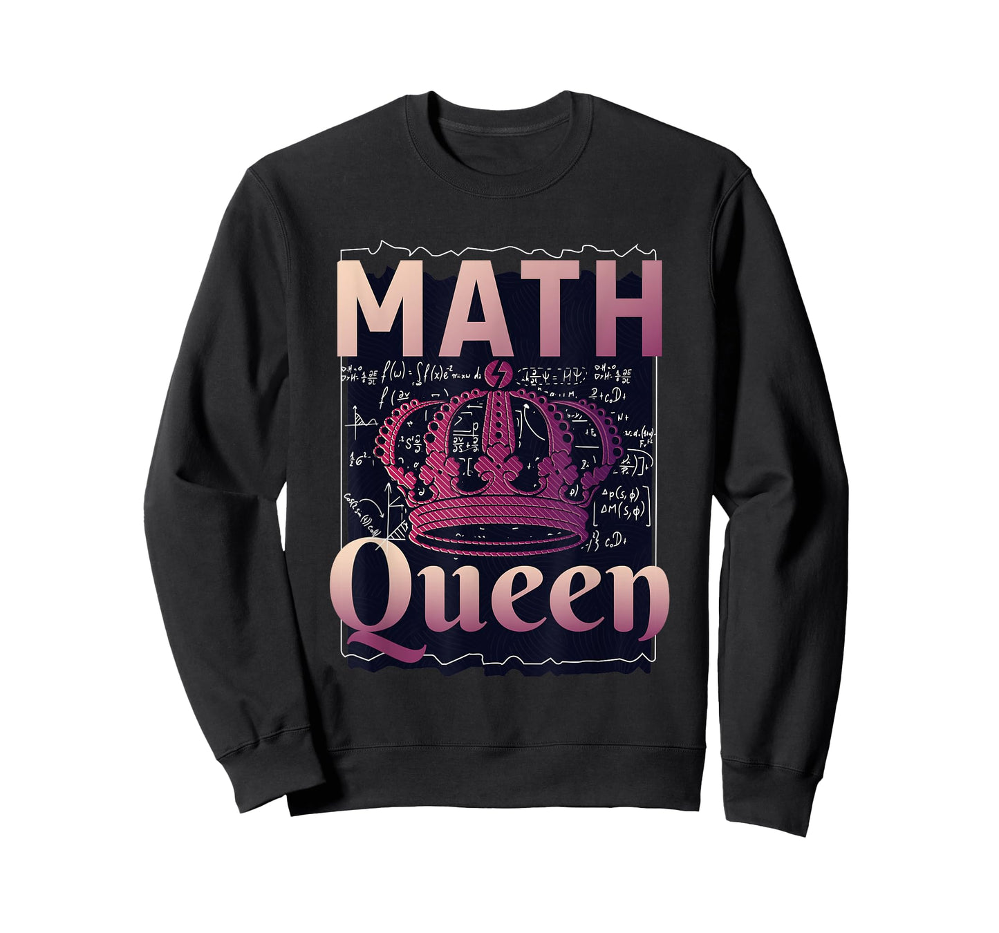 Math Queen School University Algebra Funny Mathematics T-Shirt