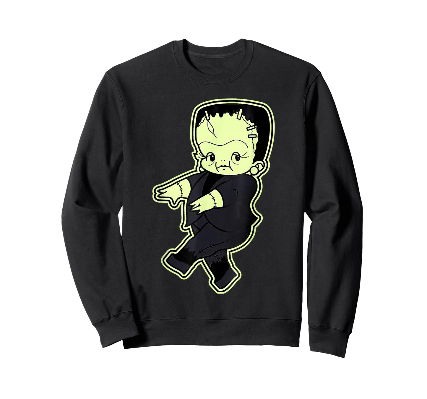 Kewpie Baby Frankenstein Monster T-Shirt