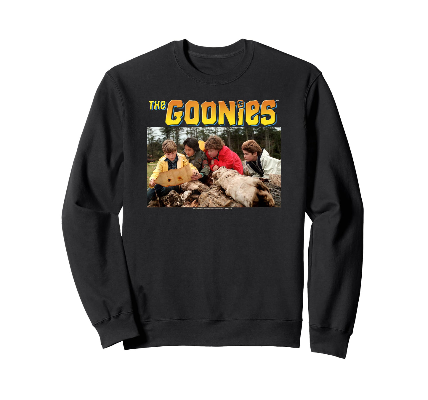 The Goonies Group Photo Logo T-Shirt