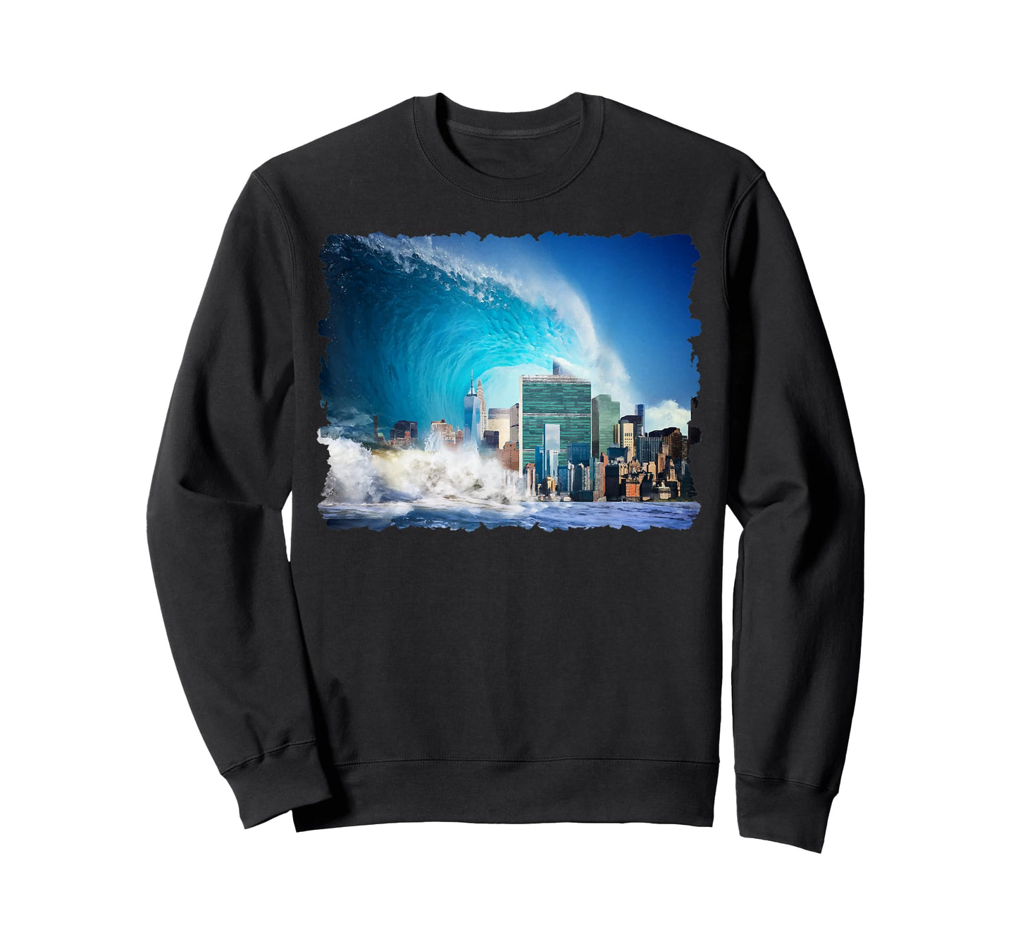Tsunami Apocalypse New York Cool T-Shirt Gift