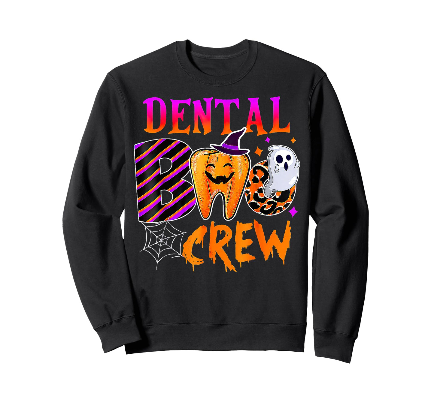 Halloween Dental Boo Crew Teeth Dentist Spooky T-Shirt