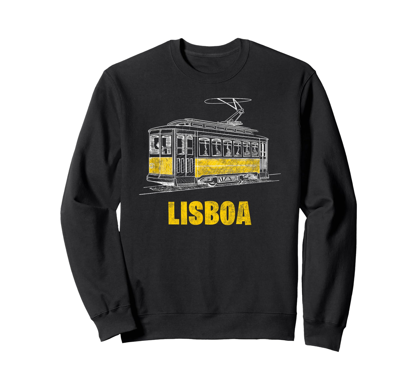 Vintage Lisbon Cable Car Shirt Portugal Travel Tram T-Shirt