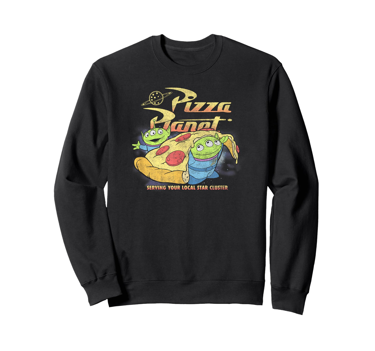 Disney Pixar Toy Story Aliens & Pizza Planet T-Shirt