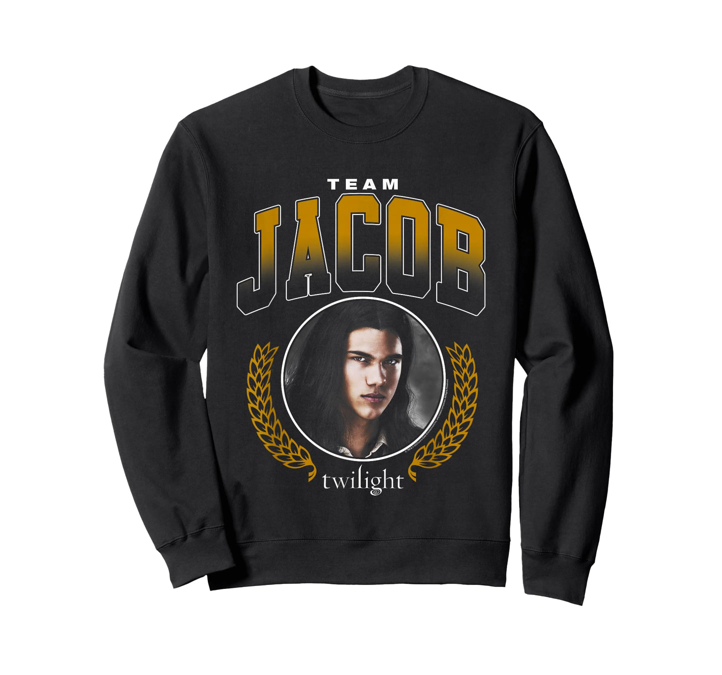 Twilight Team Jacob Varsity Lettering Werewolf Movie T-Shirt