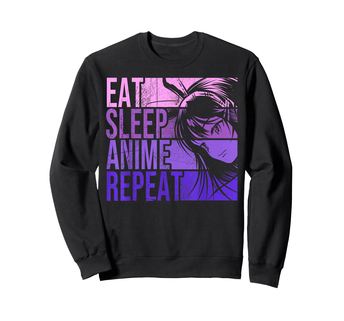 Eat Sleep Anime Repeat - Anime Lovers Gifts Idea Girls T-Shirt