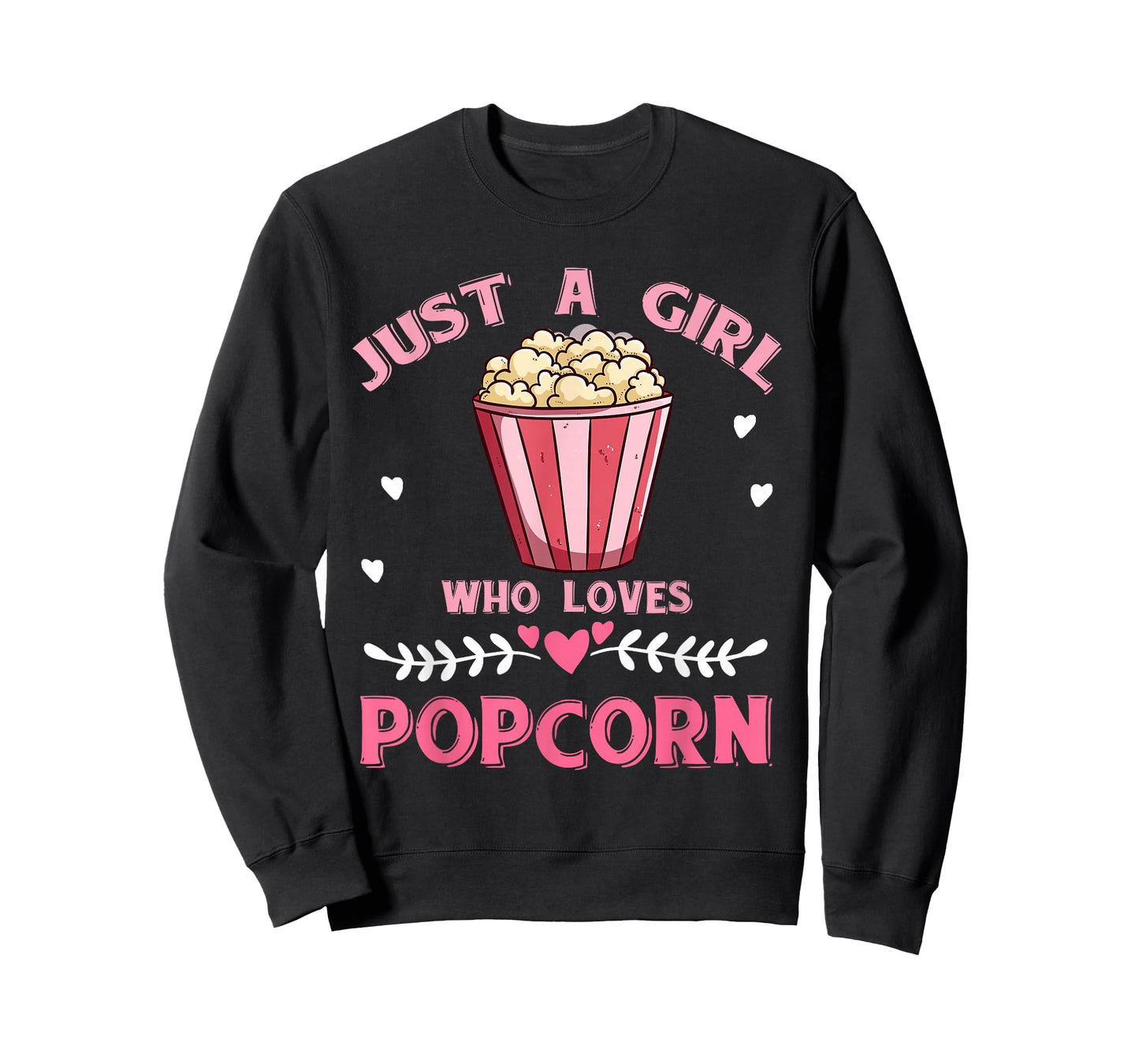 Just A Girl Who Loves Popcorn T-Shirt
