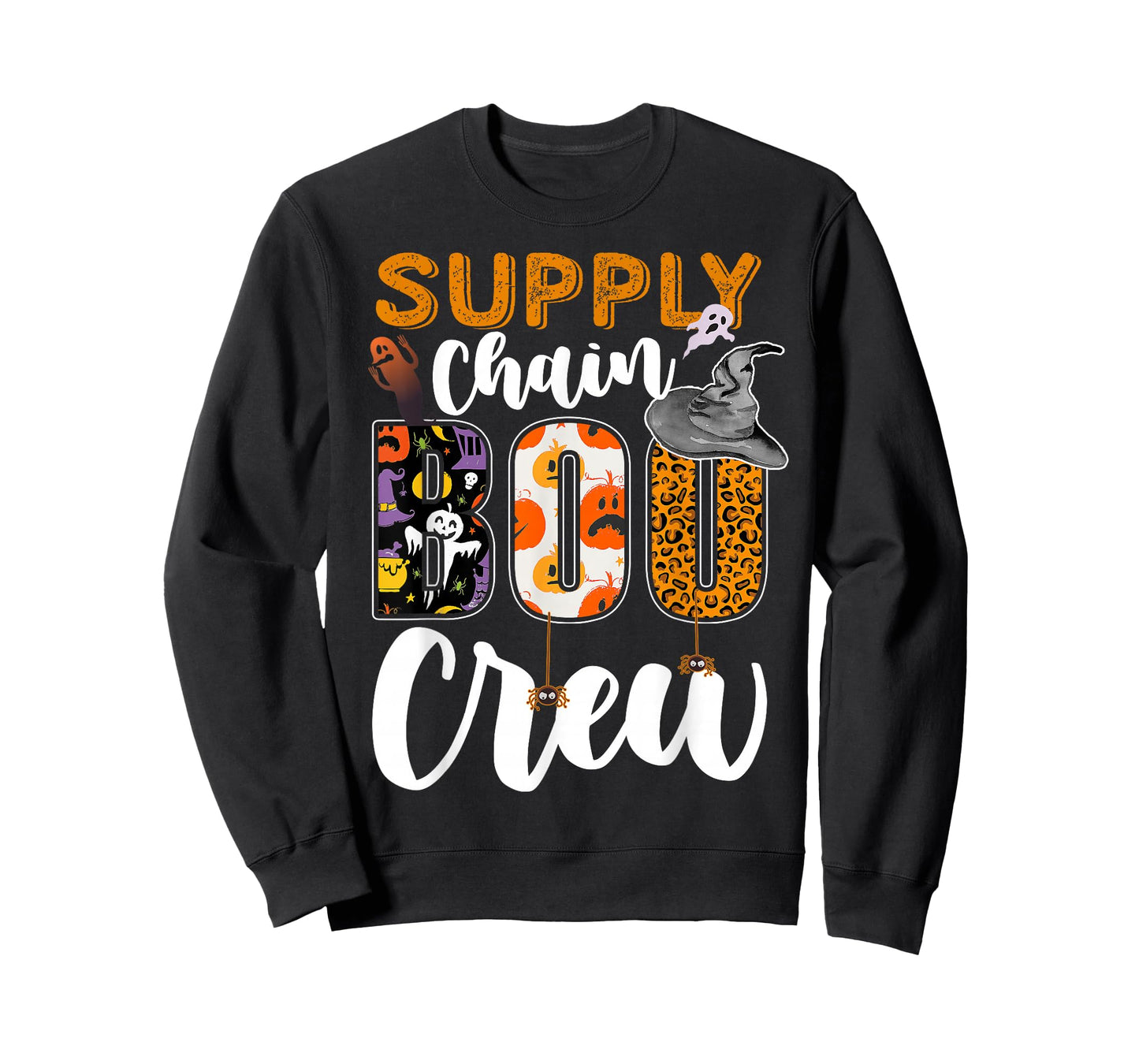 Supply Chain Boo Crew Halloween Matching Analyst T-Shirt